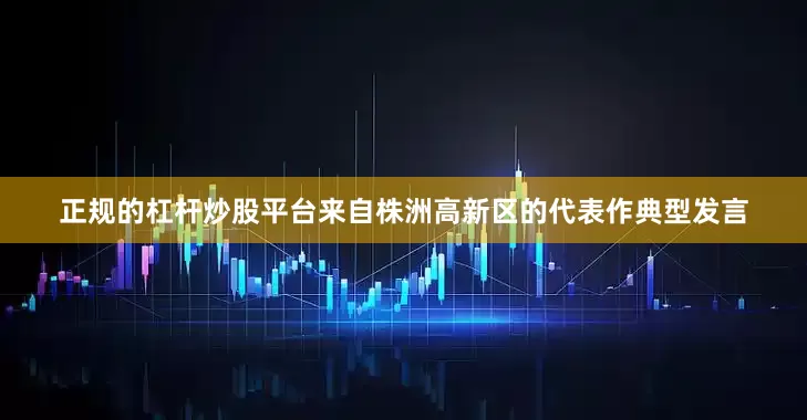 正规的杠杆炒股平台来自株洲高新区的代表作典型发言